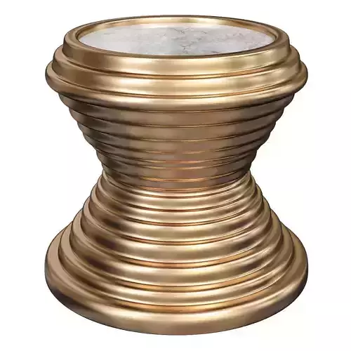 Atelier KAYAN COFFEE TABLE WITH SKY GOLD TOP 3d model