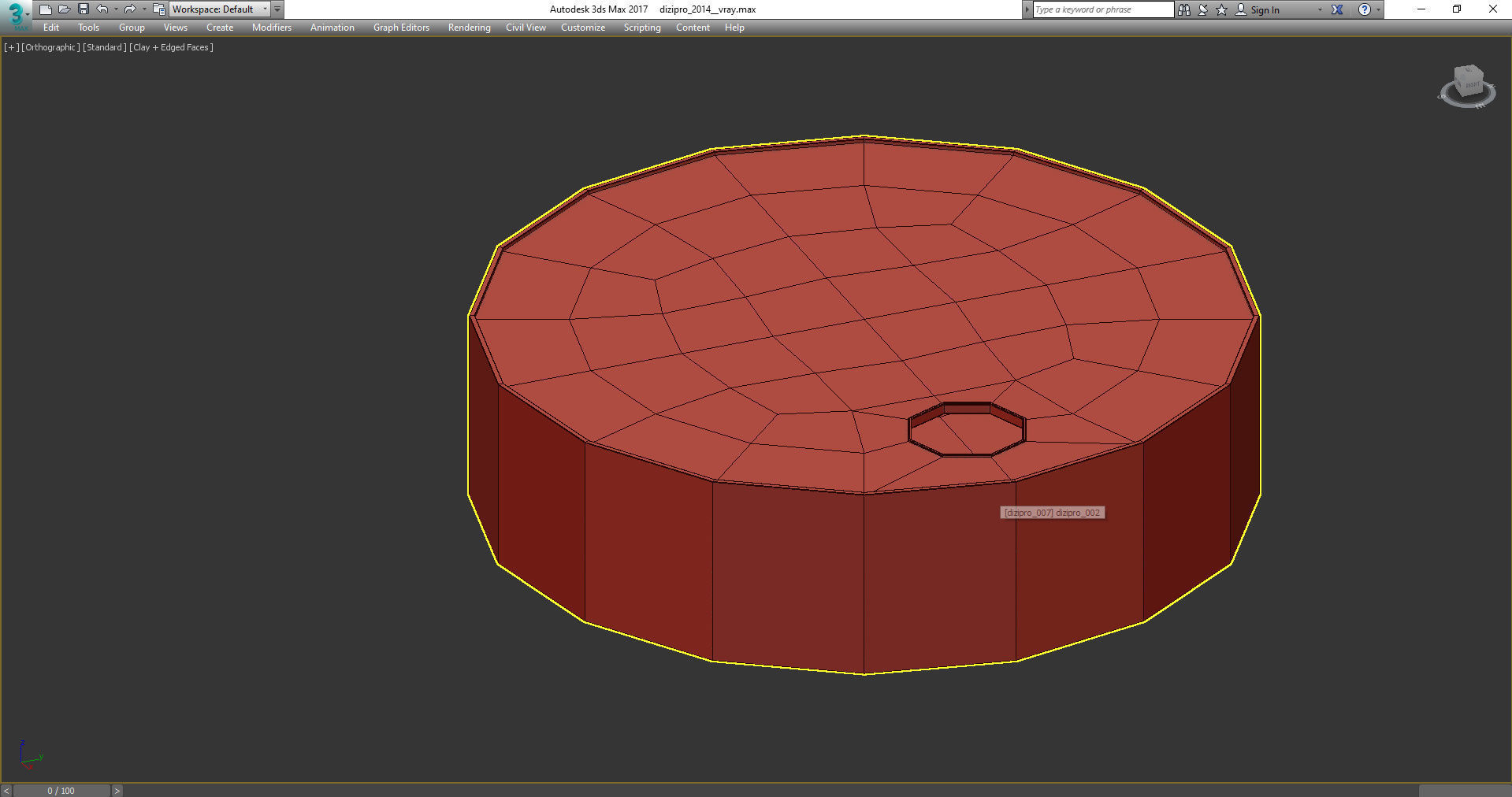 Longhi SIR COFFEE TABLE BY AL1 3d model Low-poly 3D model_3