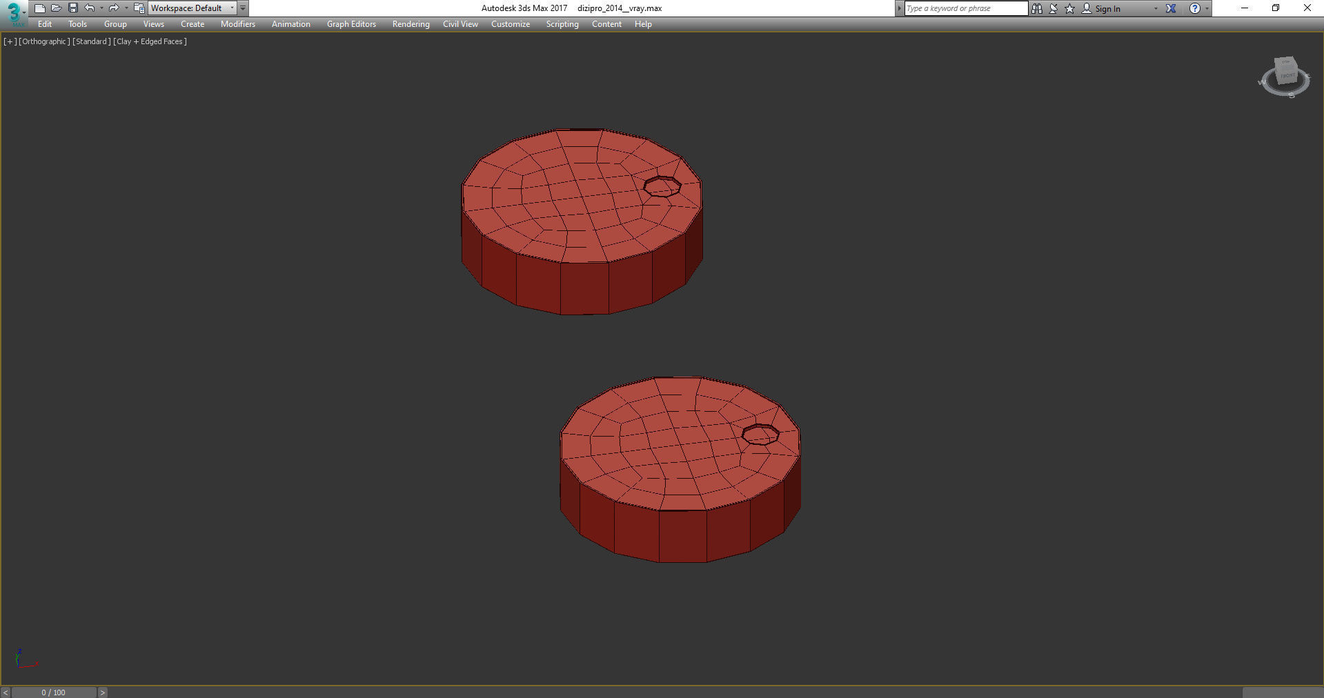 Longhi SIR COFFEE TABLE BY AL1 3d model Low-poly 3D model_4