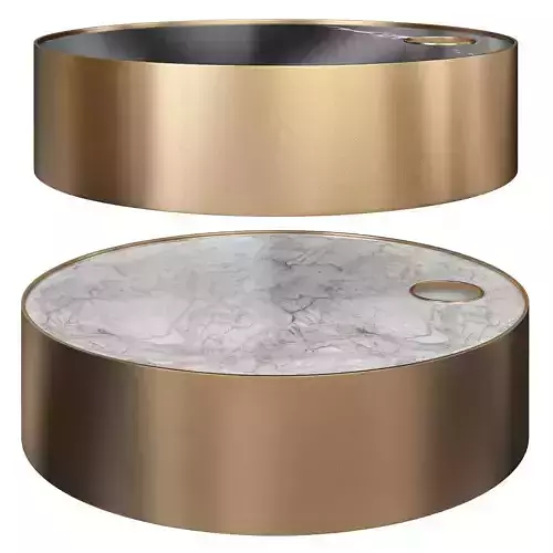 Longhi SIR COFFEE TABLE BY AL1 3d model Low-poly 3D model