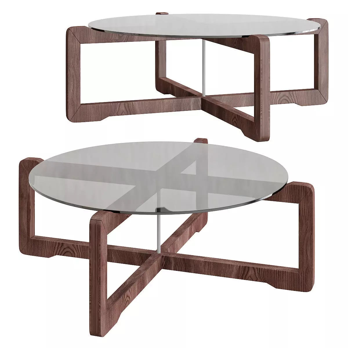 Black Tie MANOLO COFFEE TABLE 3d model Low-poly 3D model_0