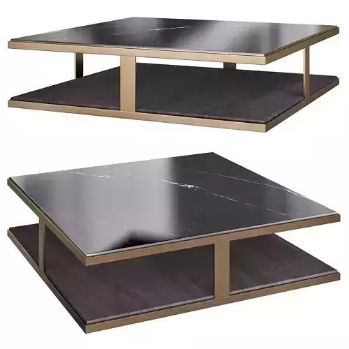 Longhi LAYER COFFEE TABLE BY ALESSANDRO LA SPADA 3d model Low-poly 3D model