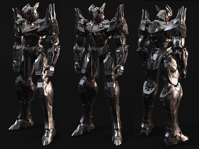 Mordred Free low-poly 3D model