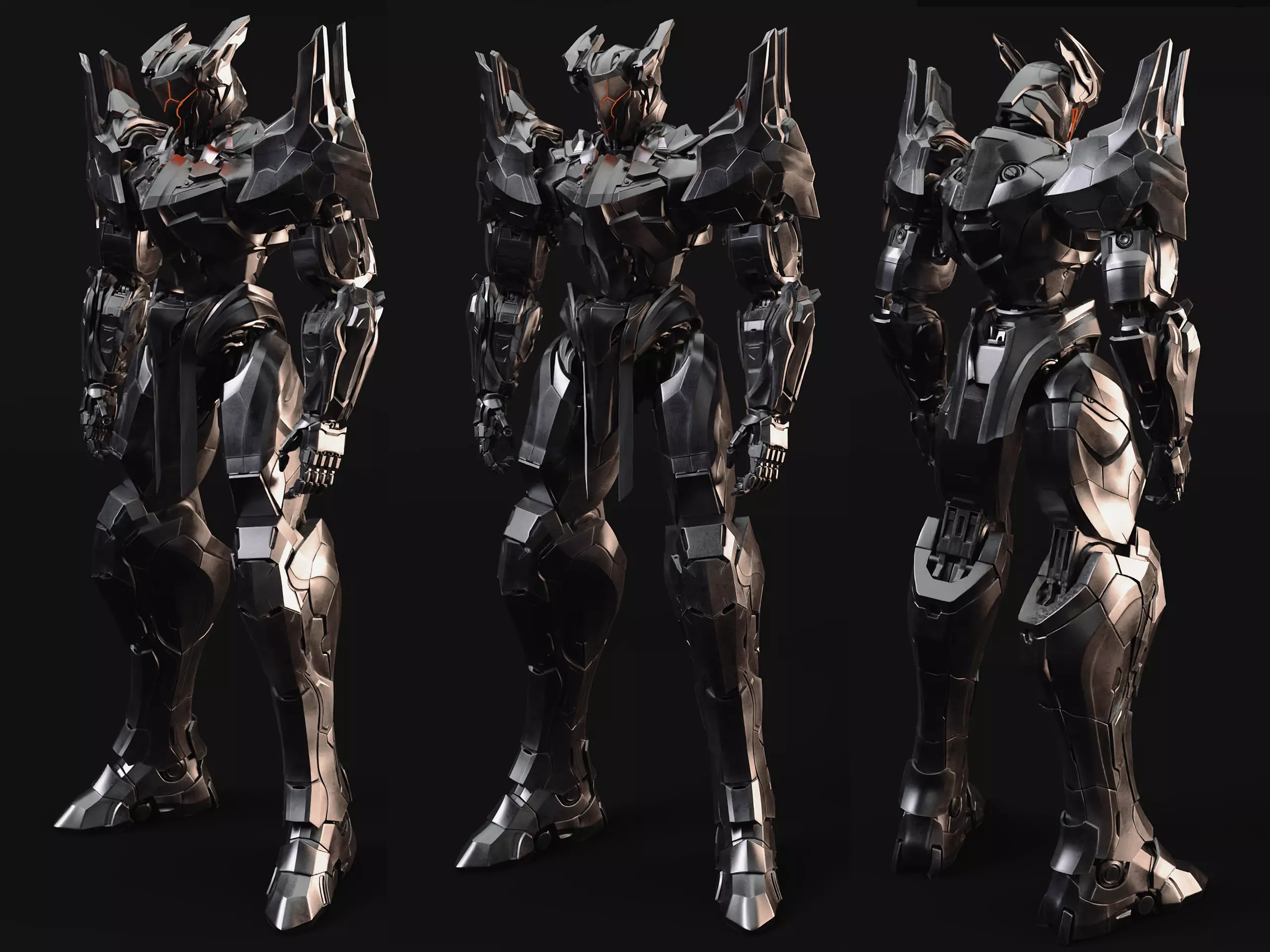 Mordred Low-poly 3D model_0