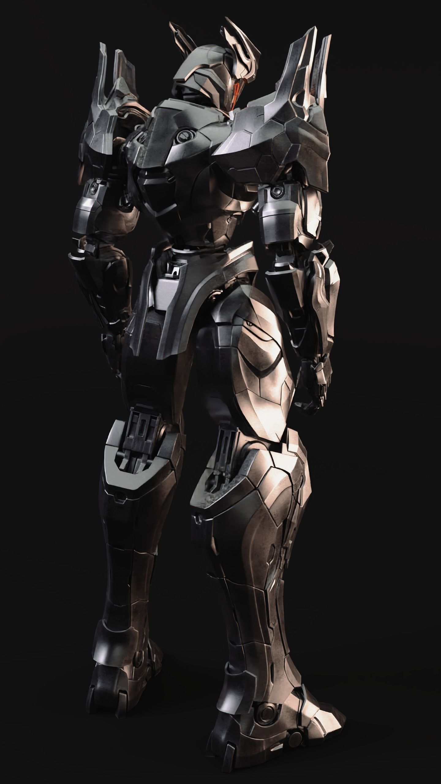 Mordred Low-poly 3D model_8