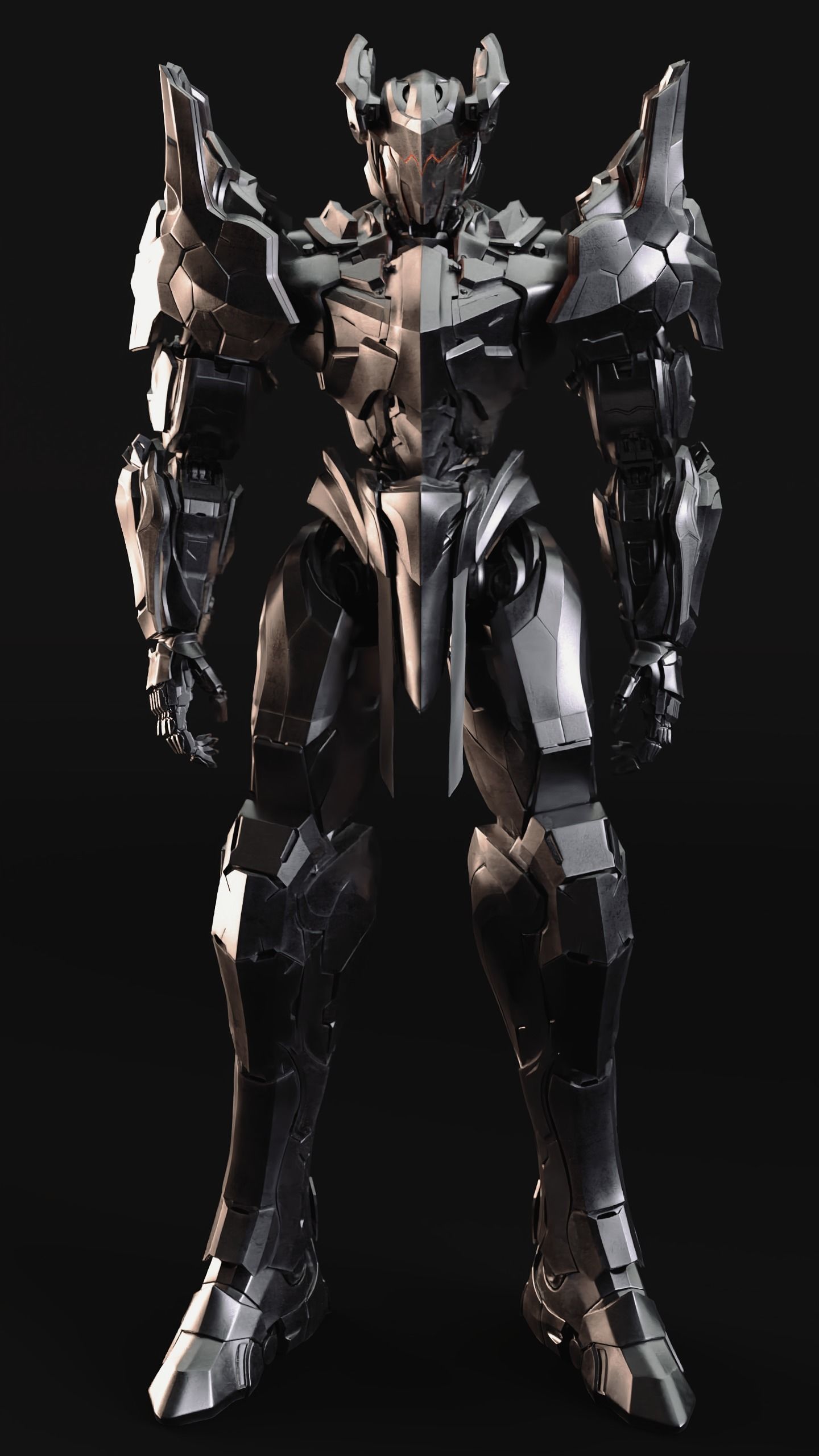 Mordred Low-poly 3D model_10