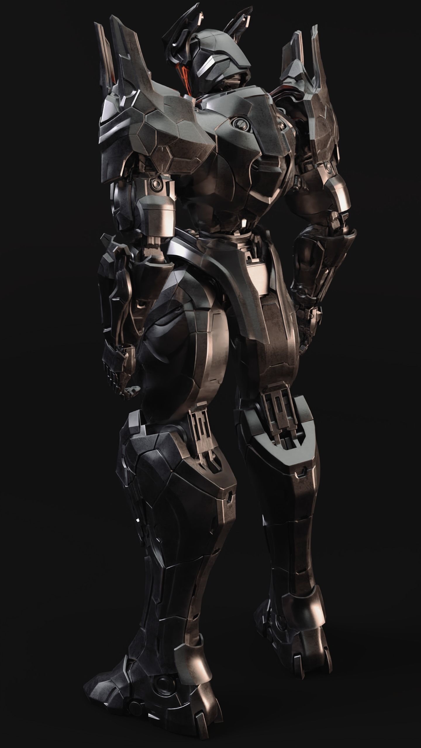 Mordred Low-poly 3D model_6