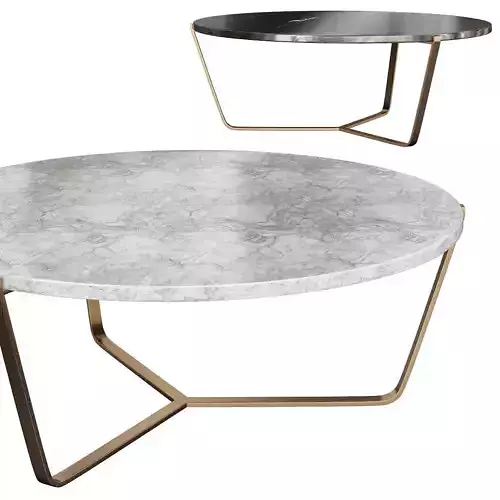 VG New Trend DOLOMITI NEW CALACATTA MARBLE  COFFEE TABLE3d model