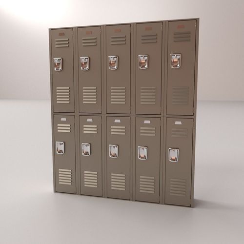 Locker V2 3D model