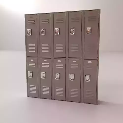 Locker V2 3D model
