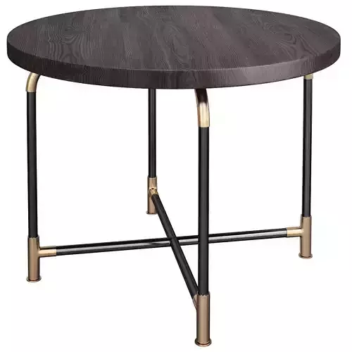 ASTON SMALL WALNUT TABLE 3d model