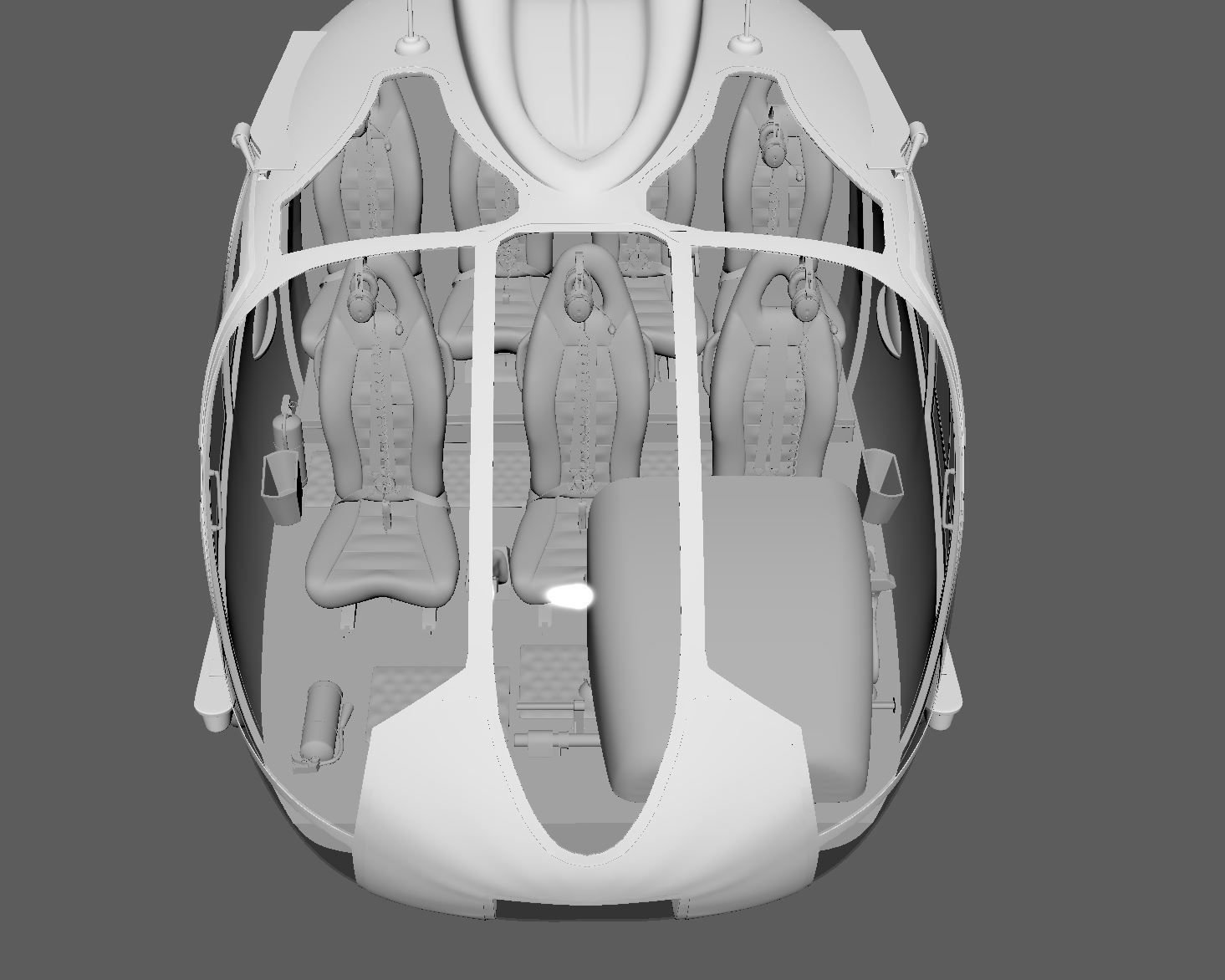 Helicopter - 3D model_10