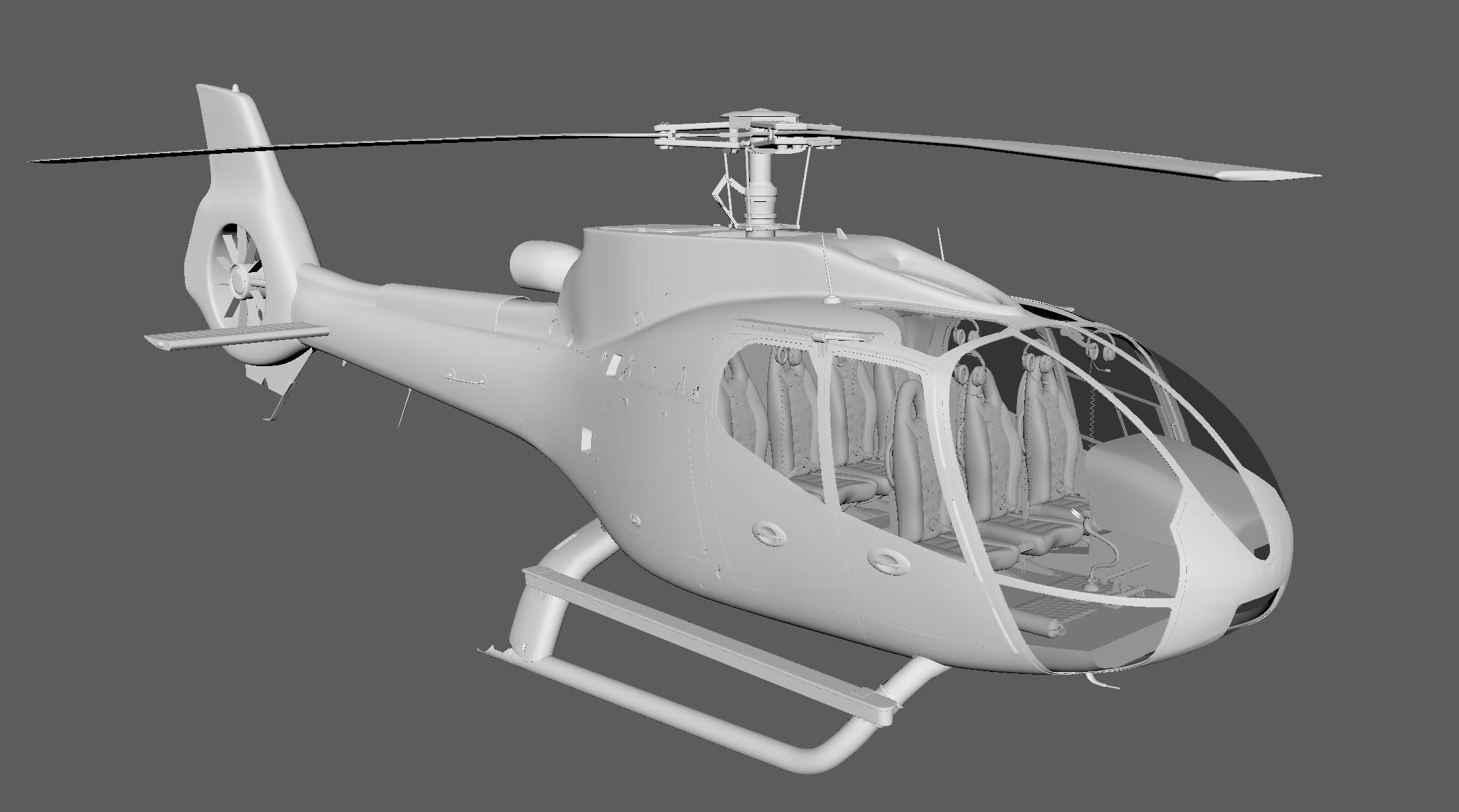 Helicopter - 3D model_13