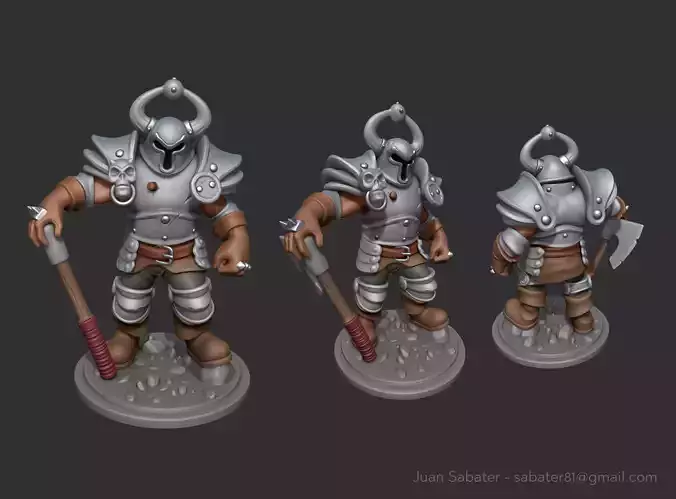 Chaos Knight 3D print model