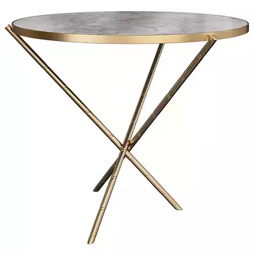 BAMBOO LARGE MARBLE TABLE 3d model