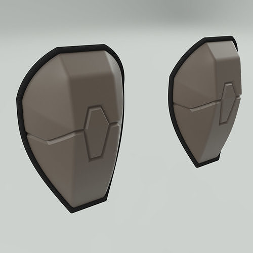 Valorant Viper Knee pads 3D print model