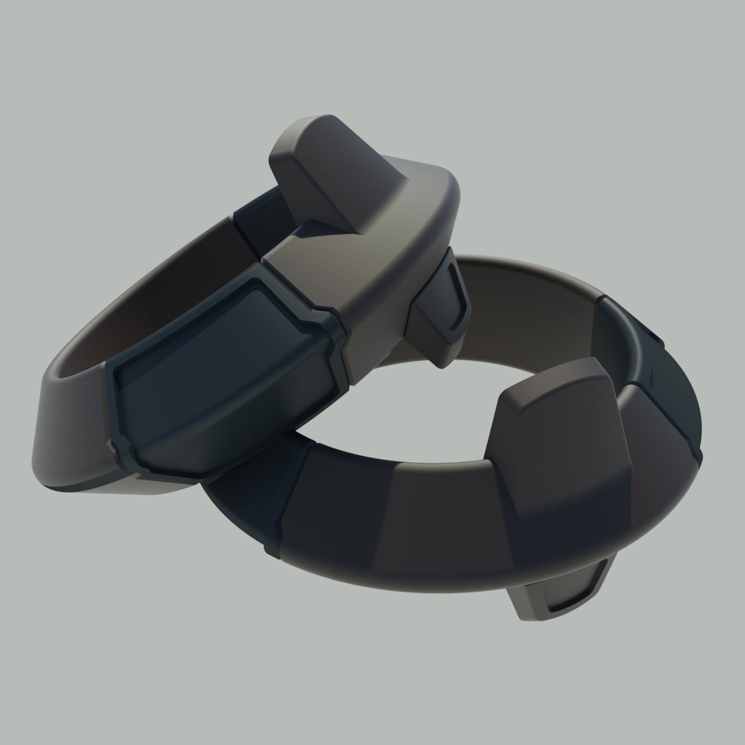 Valorant Viper accessories 3D models set 3D print model_3