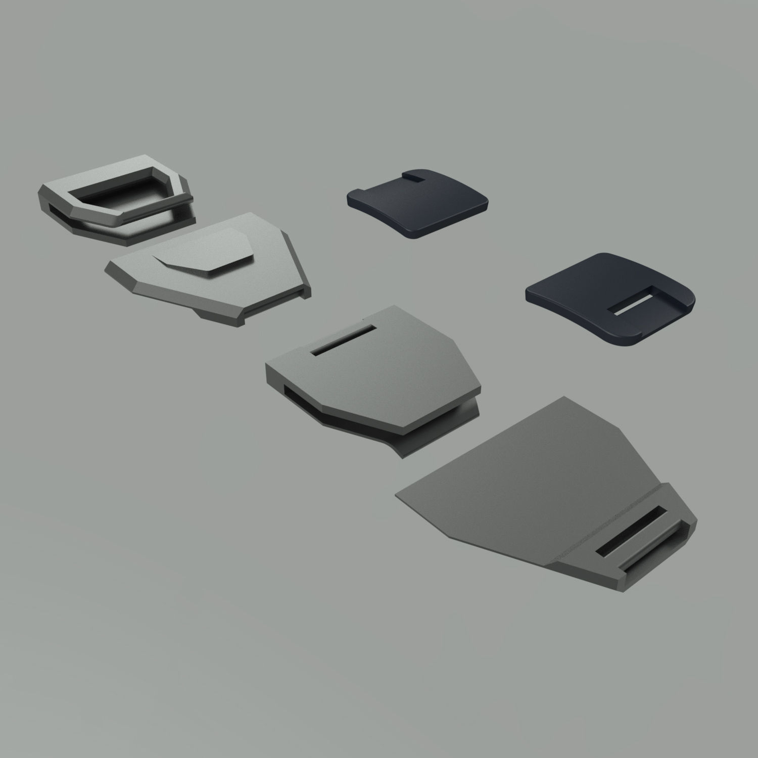 Valorant Viper accessories 3D models set 3D print model_1