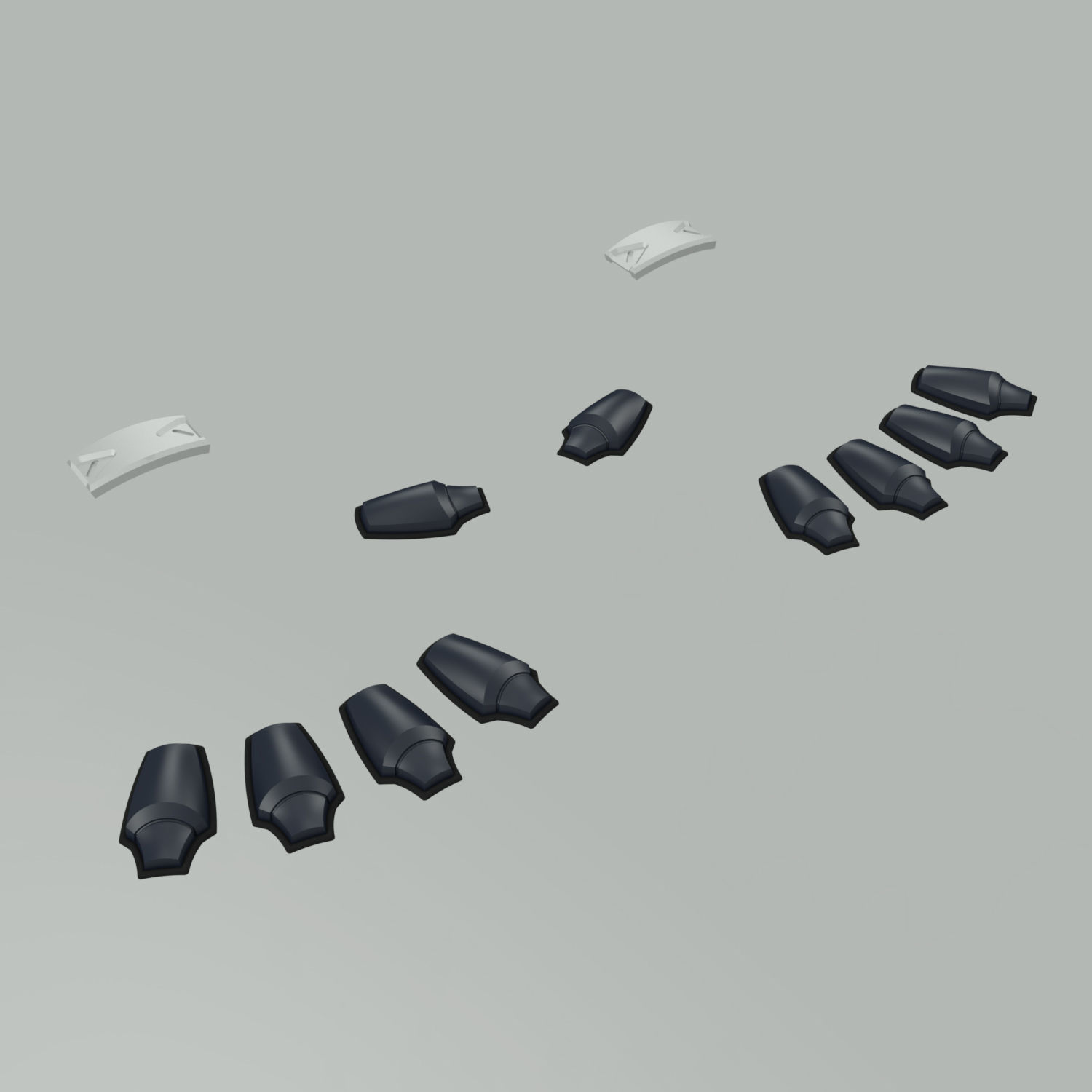 Valorant Viper accessories 3D models set 3D print model_2