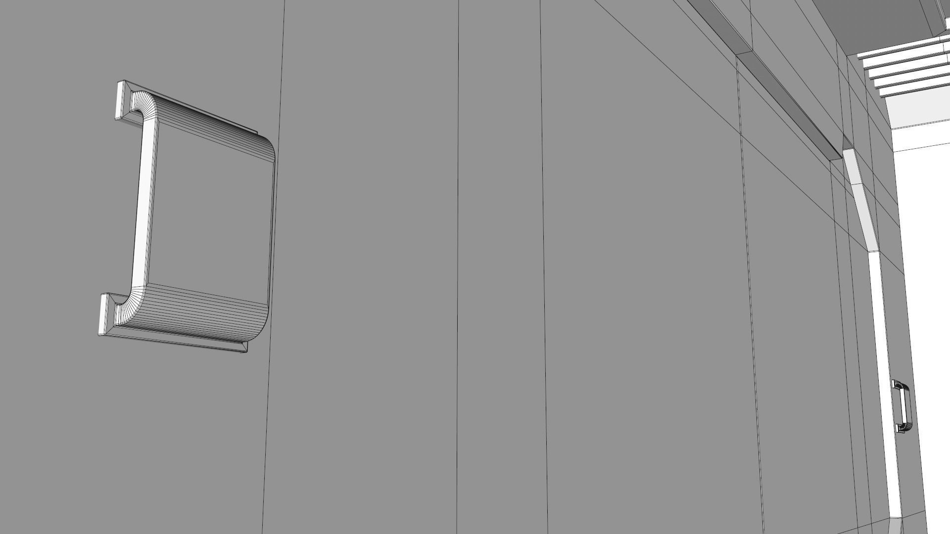 Sci Fi Corridor 3D model_16