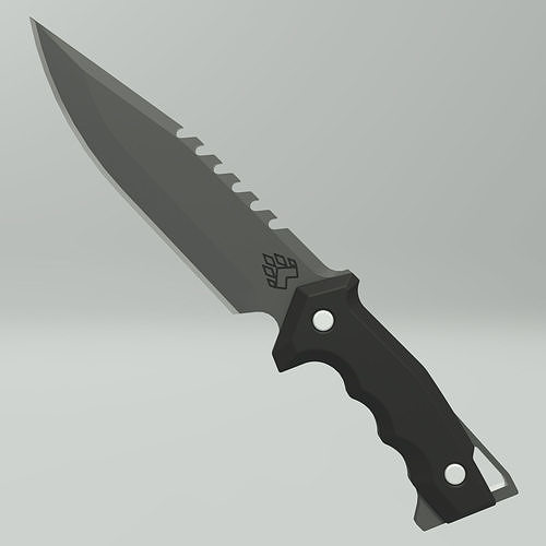 Valorant Tactical knife default skin 3D print model