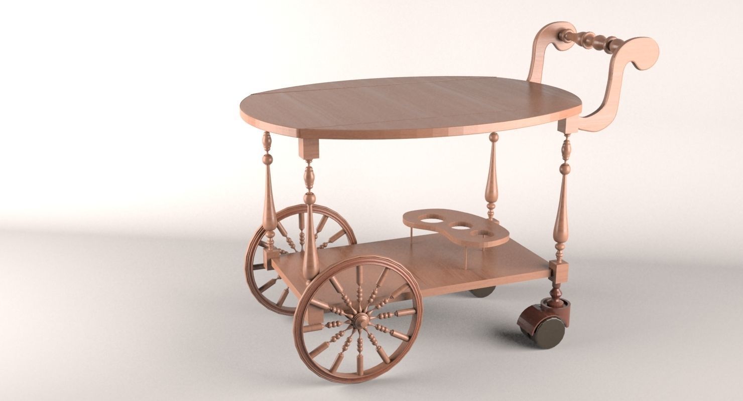 food table 3D model_10