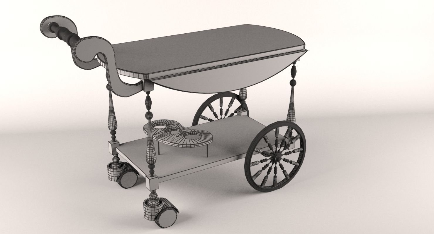 food table 3D model_6