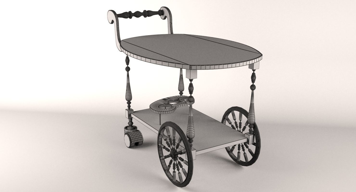 food table 3D model_8