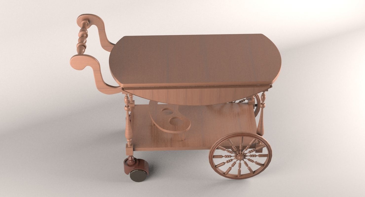 food table 3D model_2