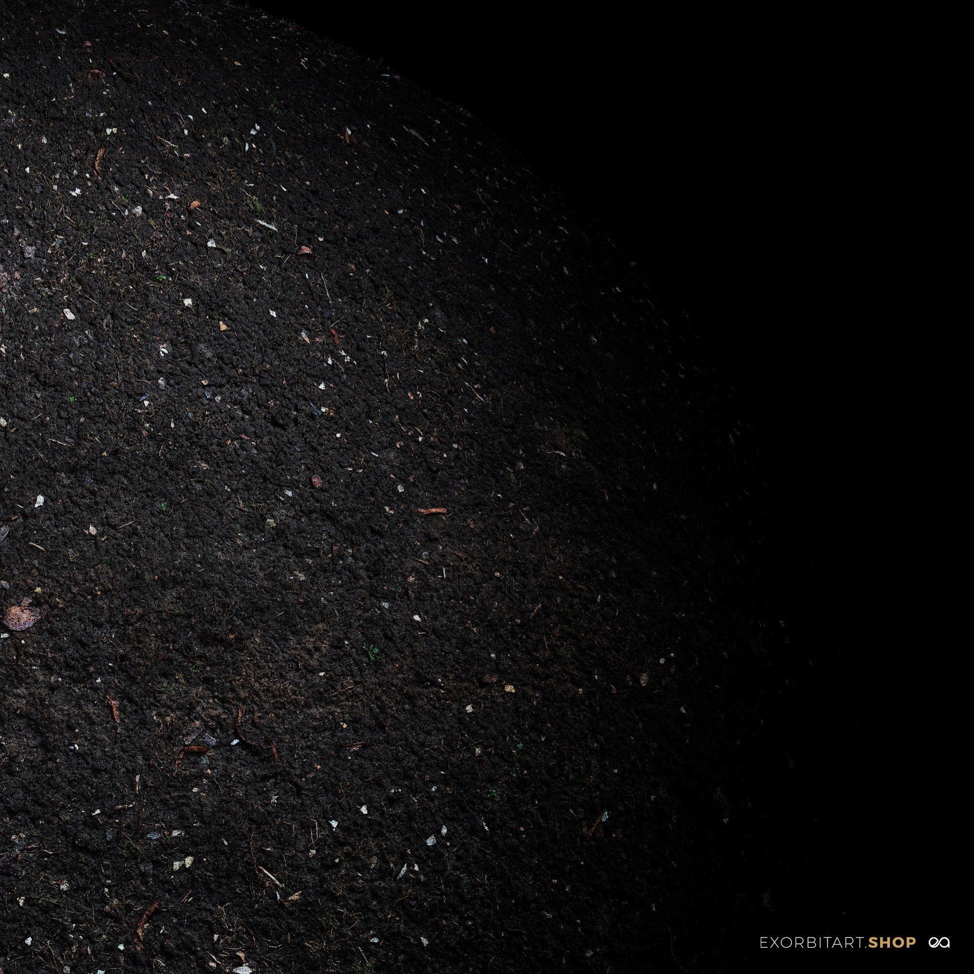 Scanned Seamless Soil Mud PBR Textures Texture_4