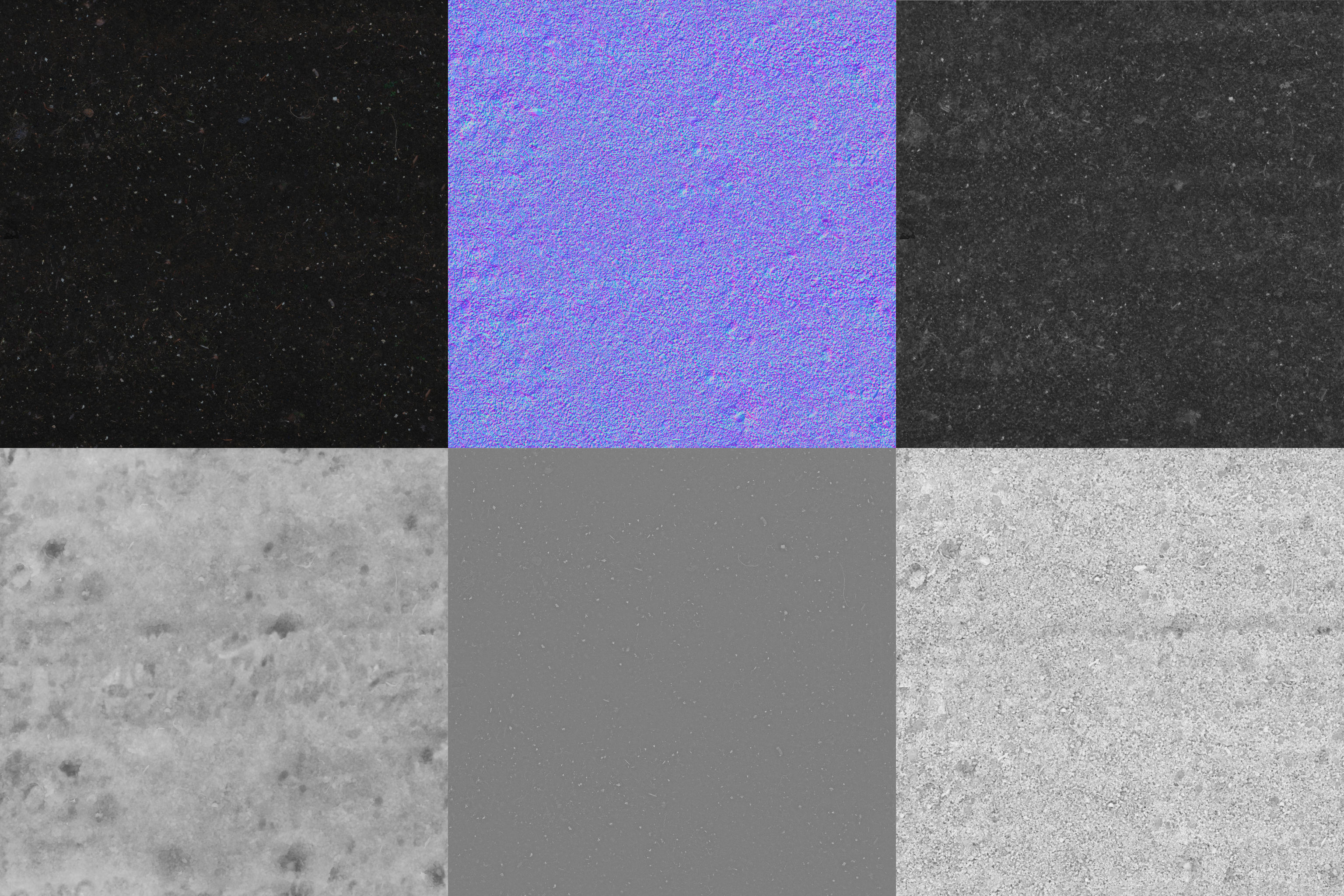 Scanned Seamless Soil Mud PBR Textures Texture_1