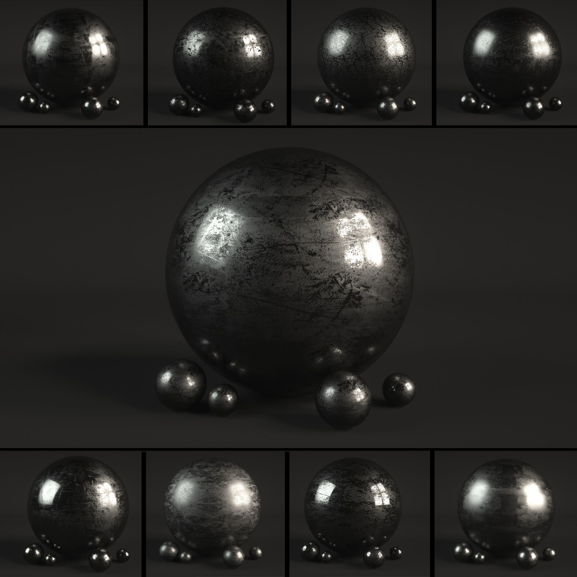 60 Metal Materials for Cinema4d Octane Render Texture_3