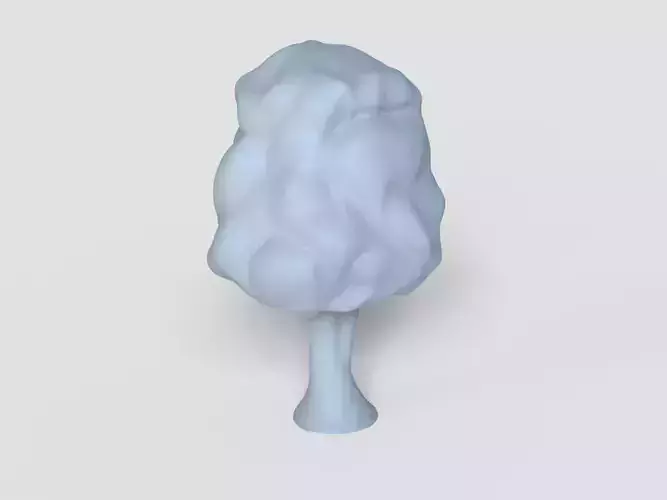 Architecture props - Polygonal Maple Tree