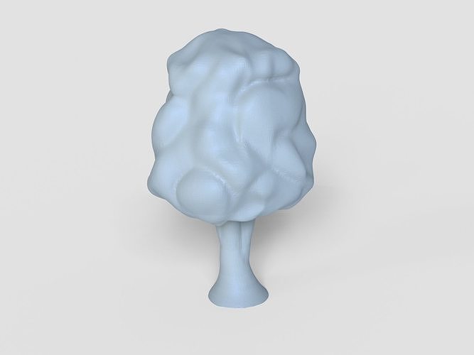 Architecture props - Polygonal Maple Tree 3D print model