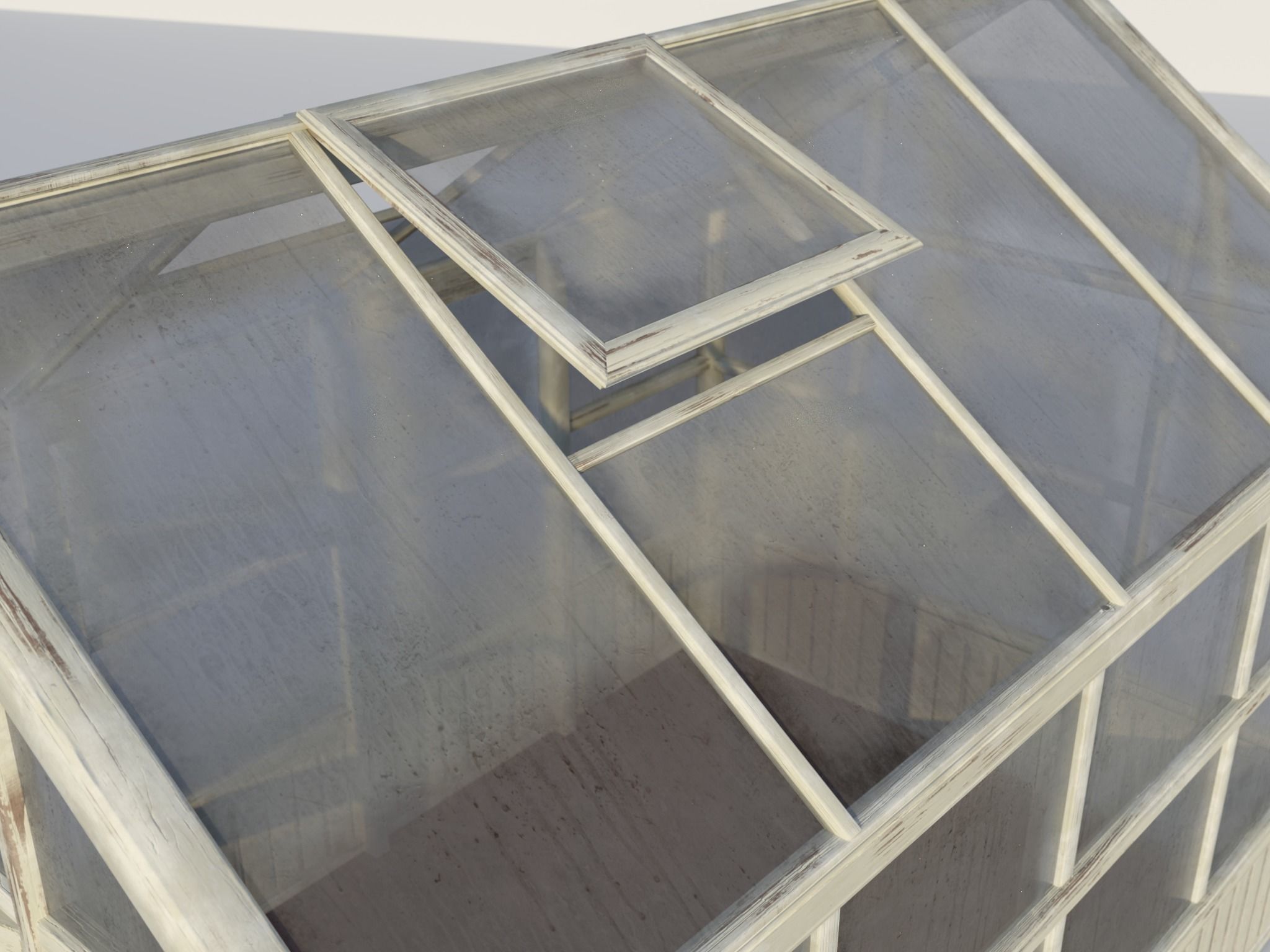 PBR Assets - Greenhouse Low-poly 3D model_8