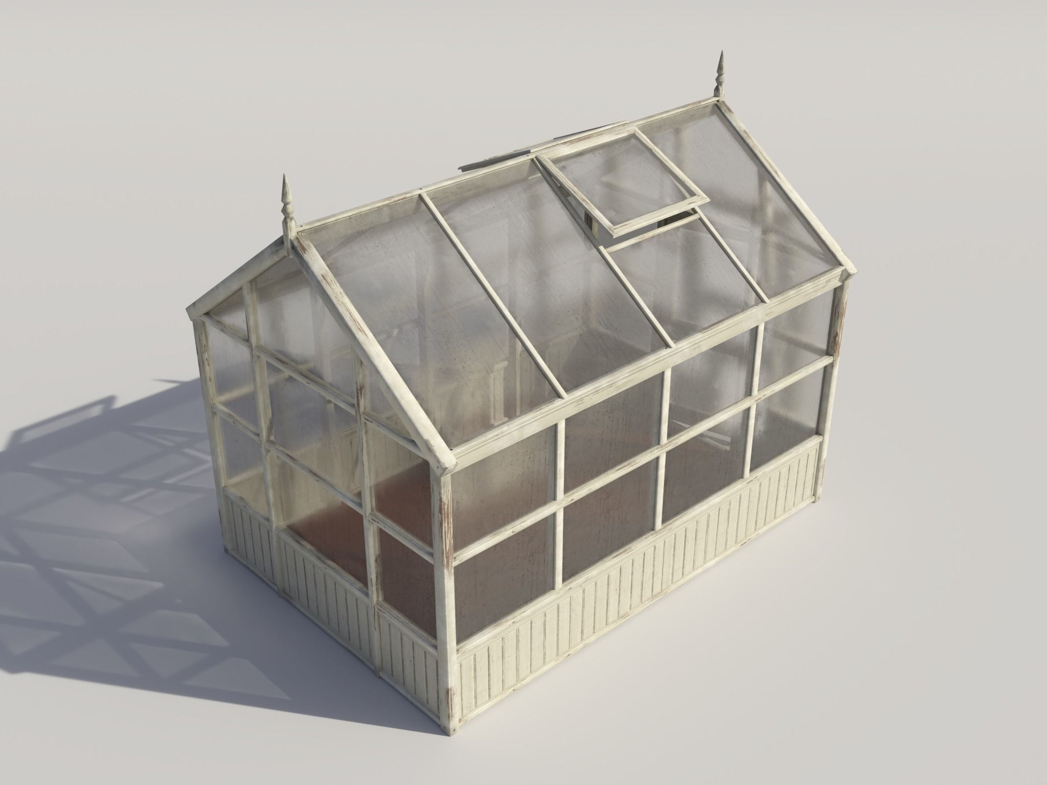 PBR Assets - Greenhouse Low-poly 3D model_3