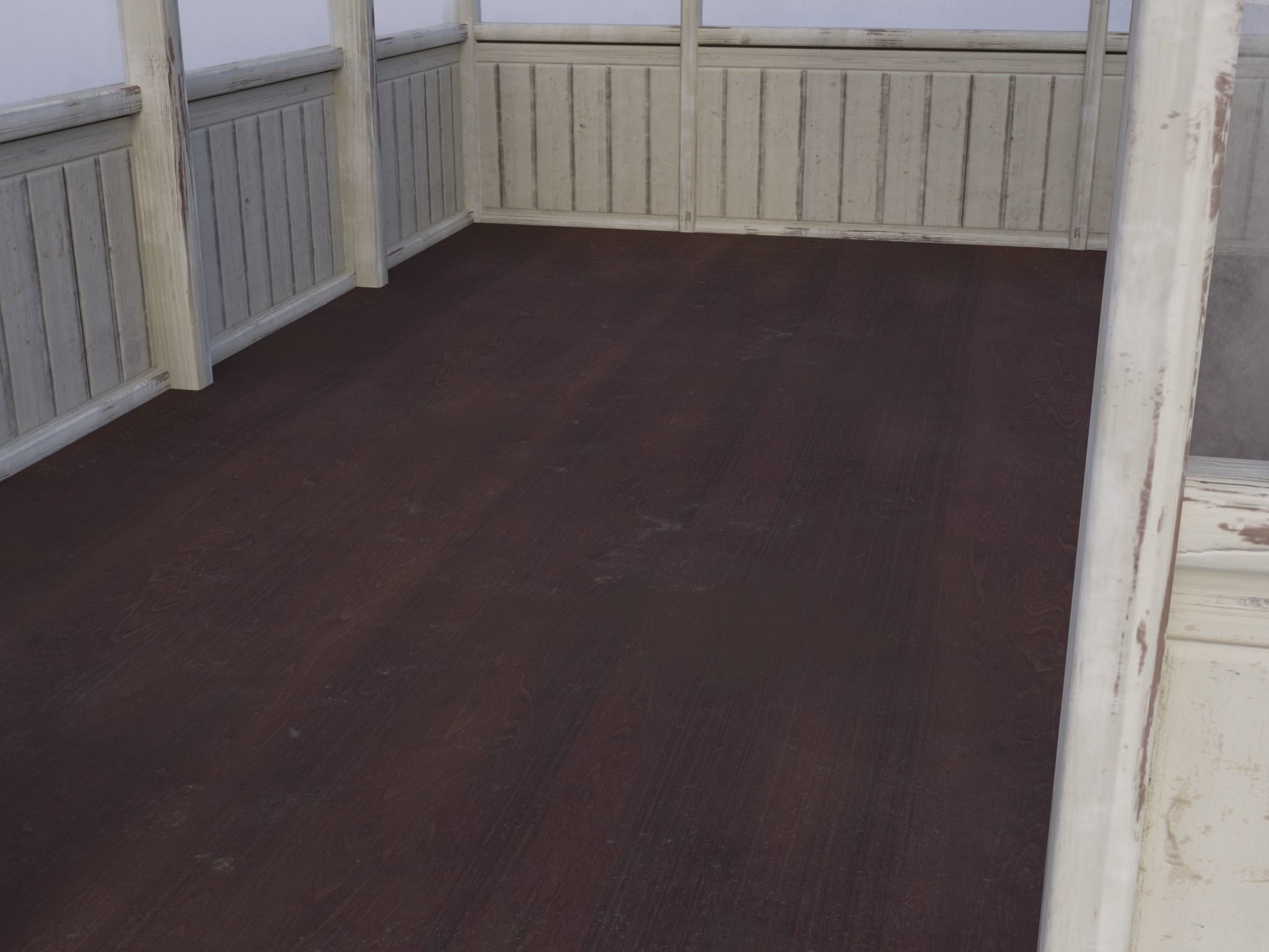 PBR Assets - Greenhouse Low-poly 3D model_10