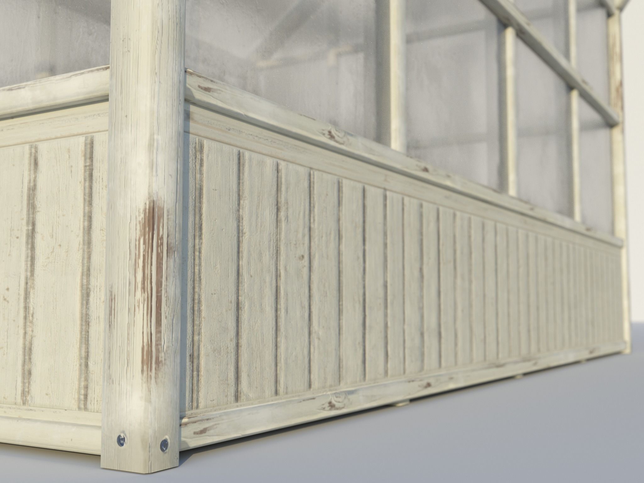 PBR Assets - Greenhouse Low-poly 3D model_7