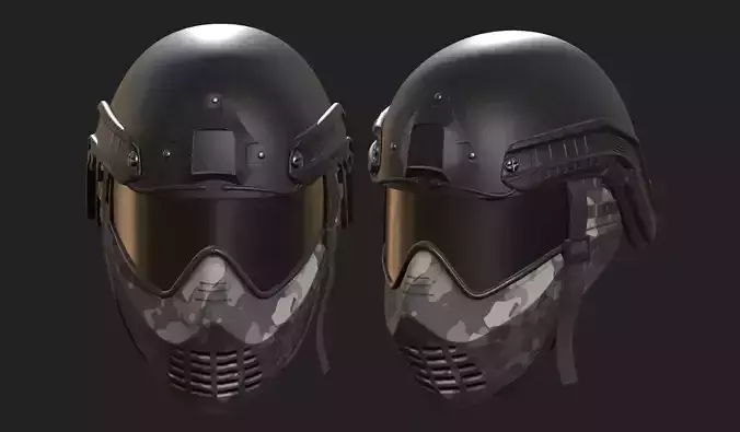 Helmet mask millitary combat soldier armor 