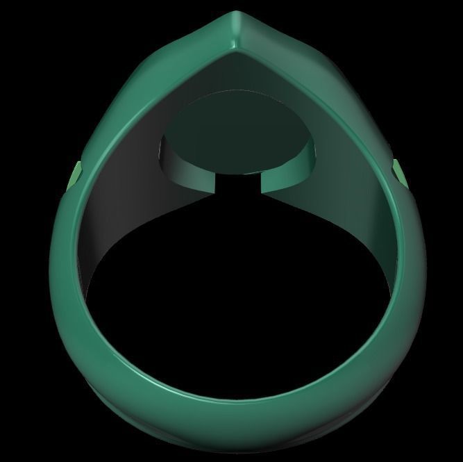 Eye Ring 3D print model_16
