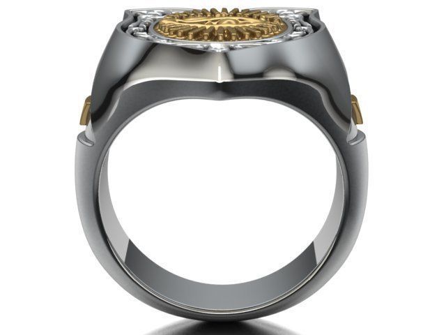 Eye Ring 3D print model_13