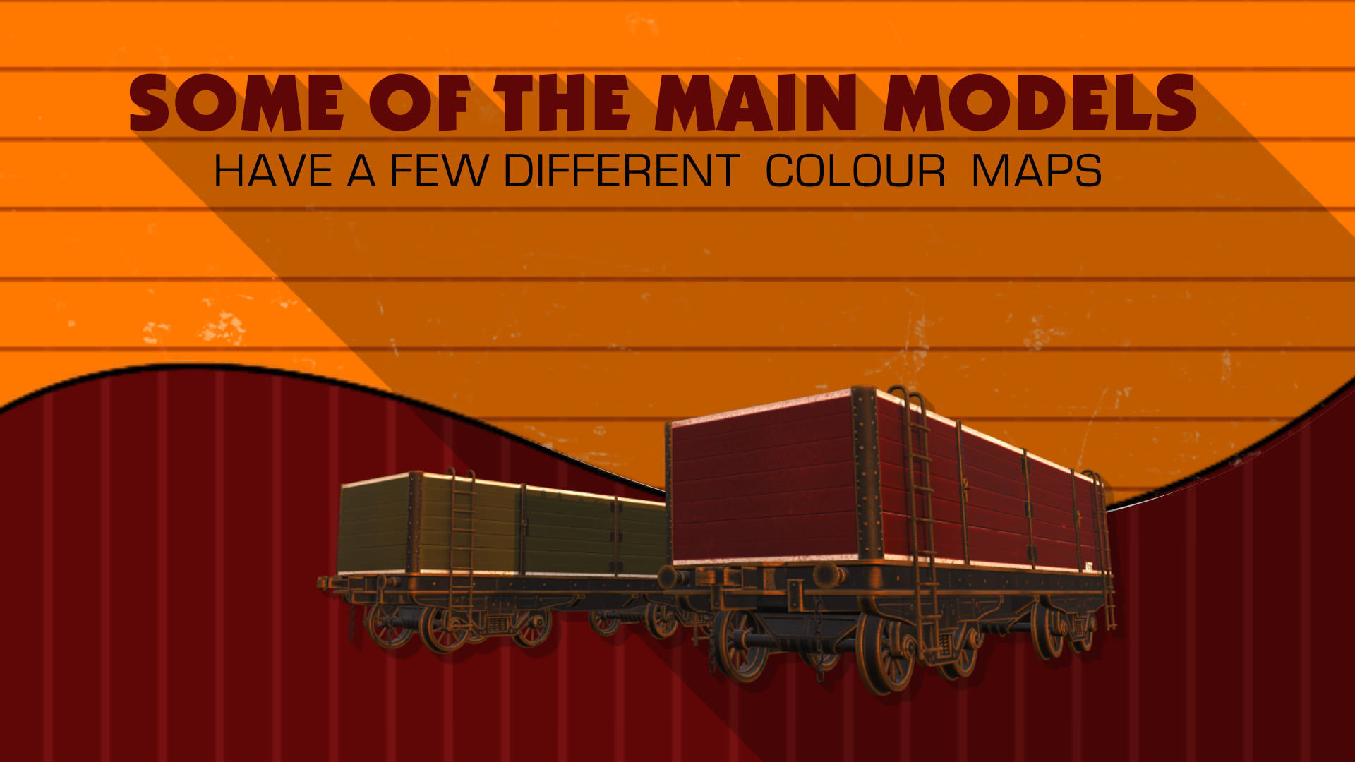 The Railway Mechanical Toy Low-poly 3D model_40