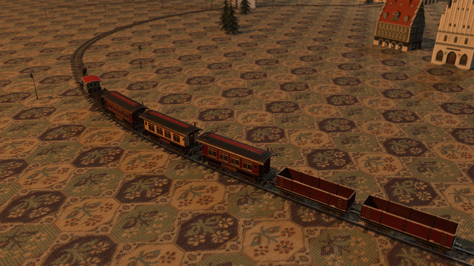 The Railway Mechanical Toy Low-poly 3D model_23