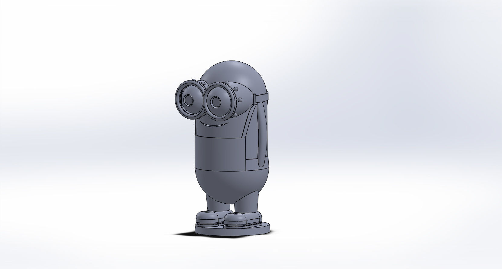 Minion Free 3D print model_2