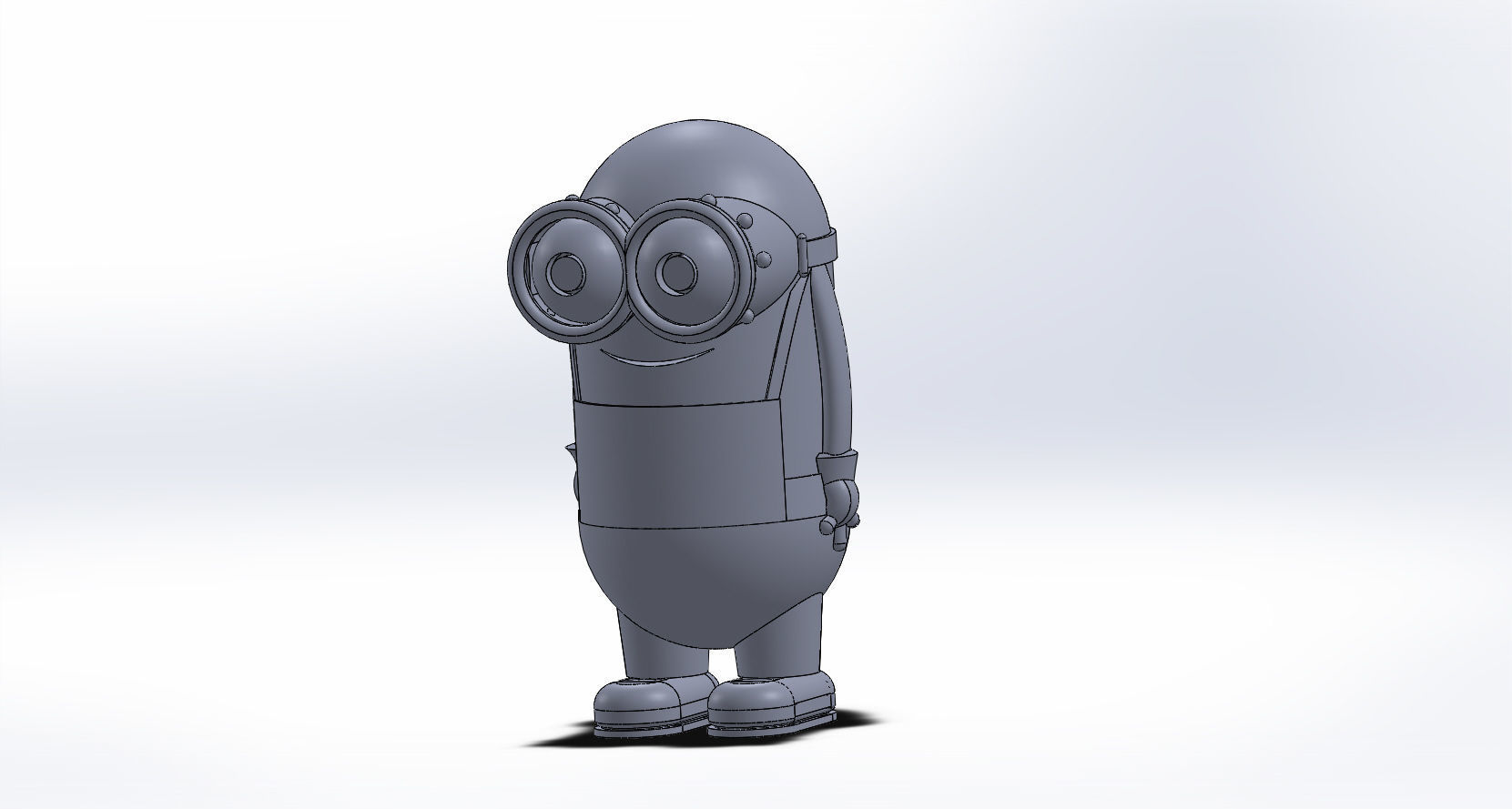 Minion Free 3D print model_1