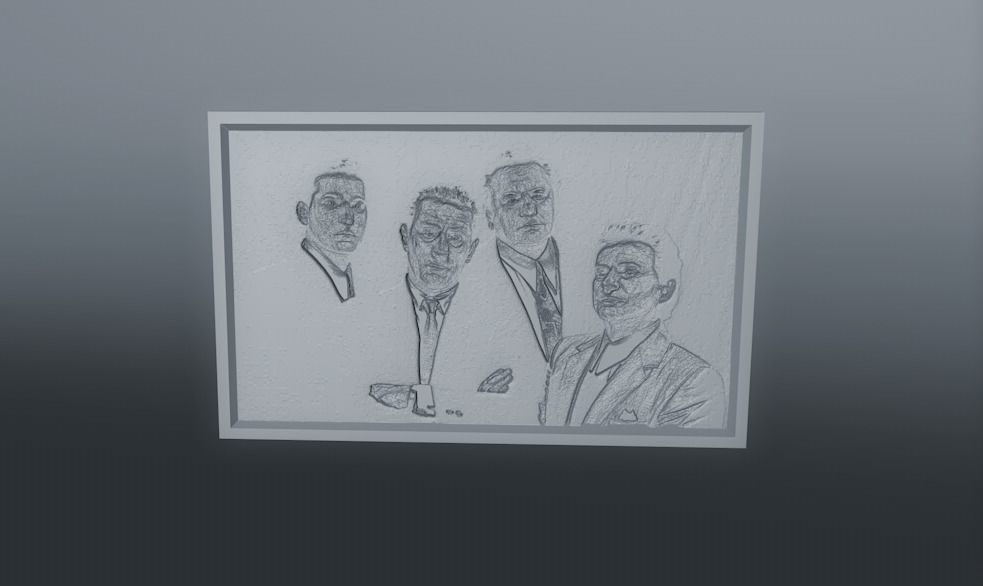The Goodfellas 3D printing Picture 3D print model_2