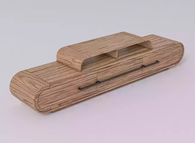 Furniture Set wooden box with handle