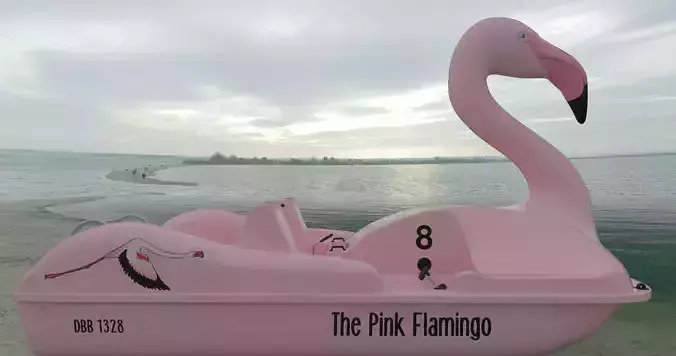 Flamingo Pedal Boat