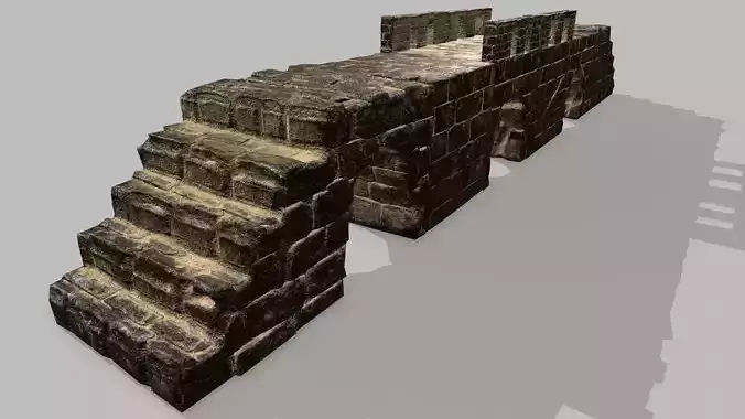 Stair Set stone tower