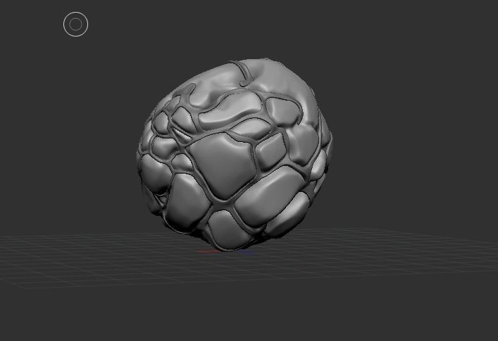 Caramel Popcorn 3D model_10